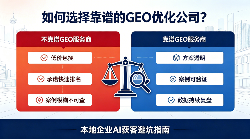莒县如何选择靠谱的GEO优化公司？本地企业AI获客避坑指南